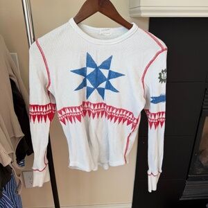 Waffle long sleeve shirt